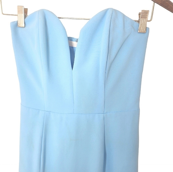 Amanda Uprichard dress formal strapless baby blue size 6 - Picture 10 of 10